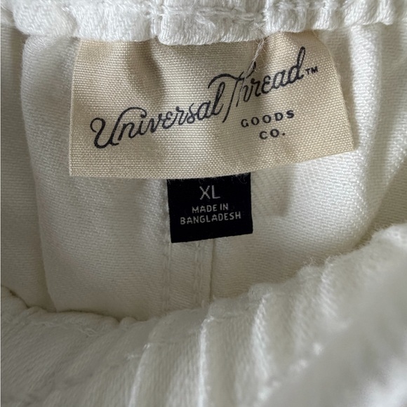 Universal Thread High Rise Drawstring Wide Leg Relaxed Fit Beach Pants XL - Picture 7 of 8